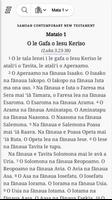 O LE Tusi Pa'ia - Samoan Bible Ekran Görüntüsü 1