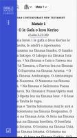 برنامه‌نما O LE Tusi Pa'ia - Samoan Bible عکس از صفحه