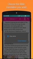 Offline Bible- Bible Notebook ภาพหน้าจอ 3