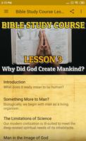Bible Study Course Lesson 3 পোস্টার