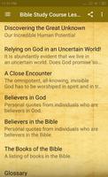Bible Study Course Lesson 1 Screenshot 3