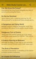 Bible Study Course Lesson 5 screenshot 1