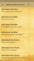 Bible Questions and Answers capture d'écran 2
