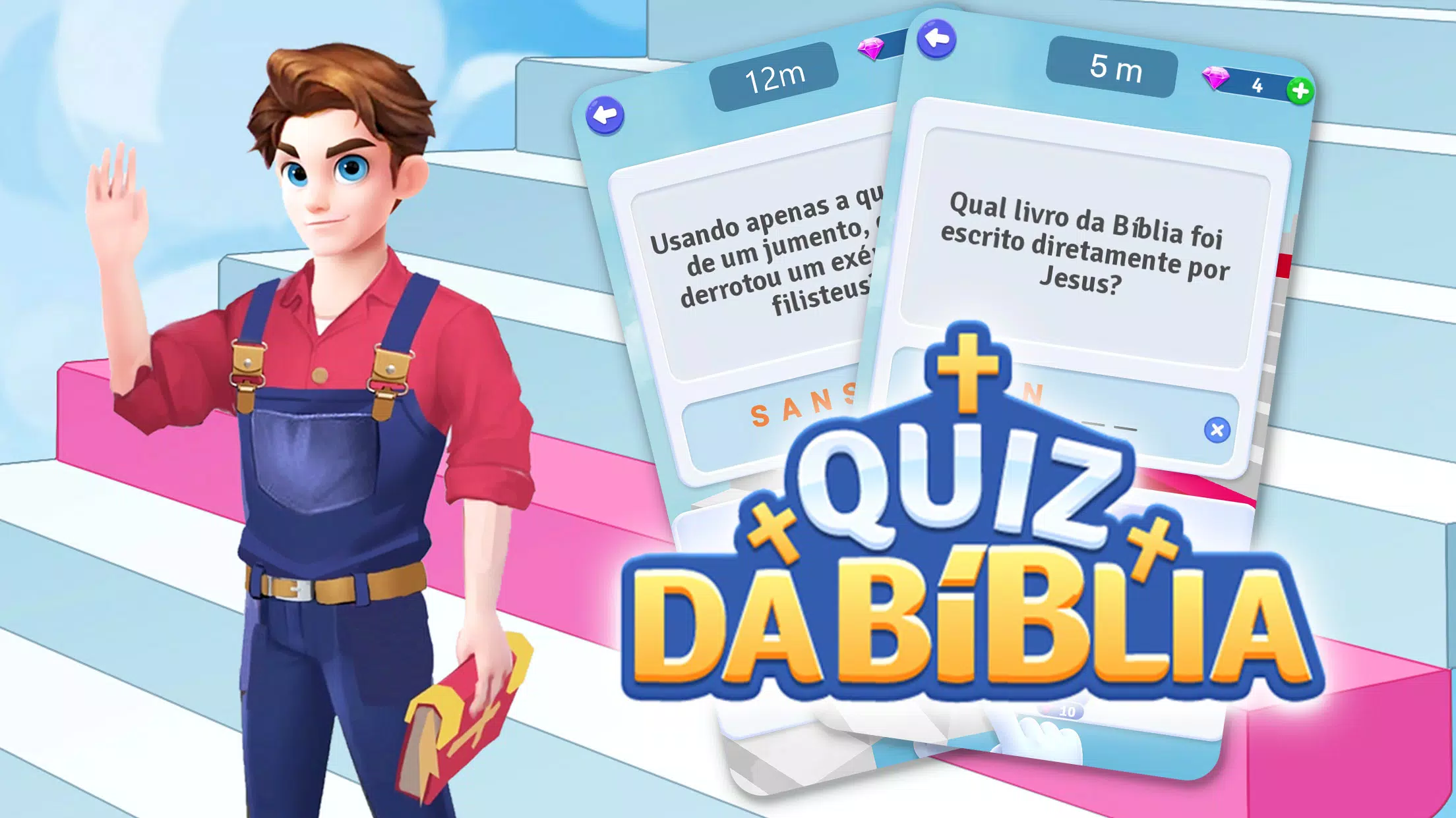 Quiz Jesus: Trivial Bíblia – Apps no Google Play