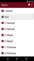Biblia con audio en español اسکرین شاٹ 1