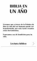 Lectura Bíblica en un año capture d'écran 1