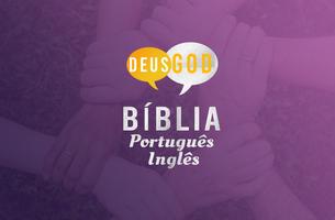 Bíblia Português - Inglês plakat