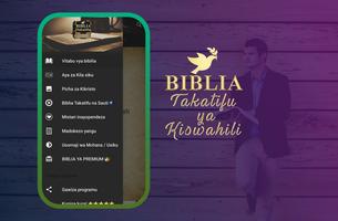 Biblia Takatifu ya Kiswahili Affiche