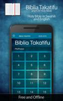 KJV Bible and Swahili Takatifu imagem de tela 3