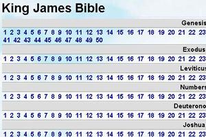 Bible King James capture d'écran 1
