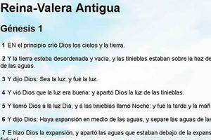 Biblia Reina Valera Antigua ภาพหน้าจอ 1