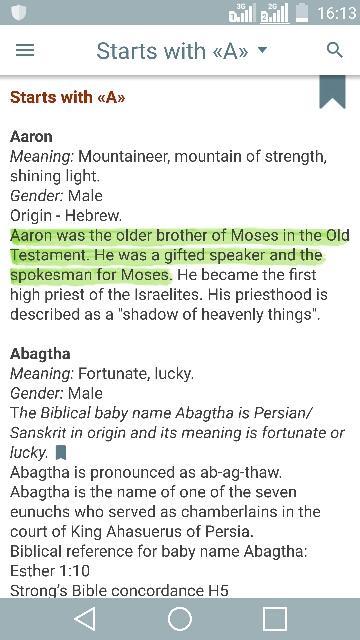 Biblical Names With Meaning For Android Apk Download