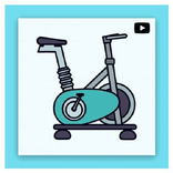 Online spinning classes at hom