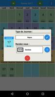Mon Planning capture d'écran 1