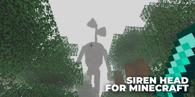 Siren Head Mods for minecraft Affiche