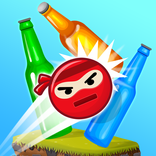 Knock Down Game - Bottle Hit