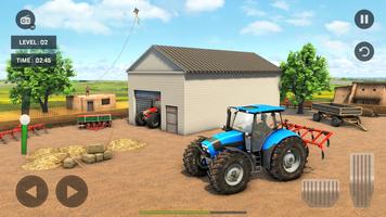 jeux de tracteur Jeux de ferme capture d'écran 3