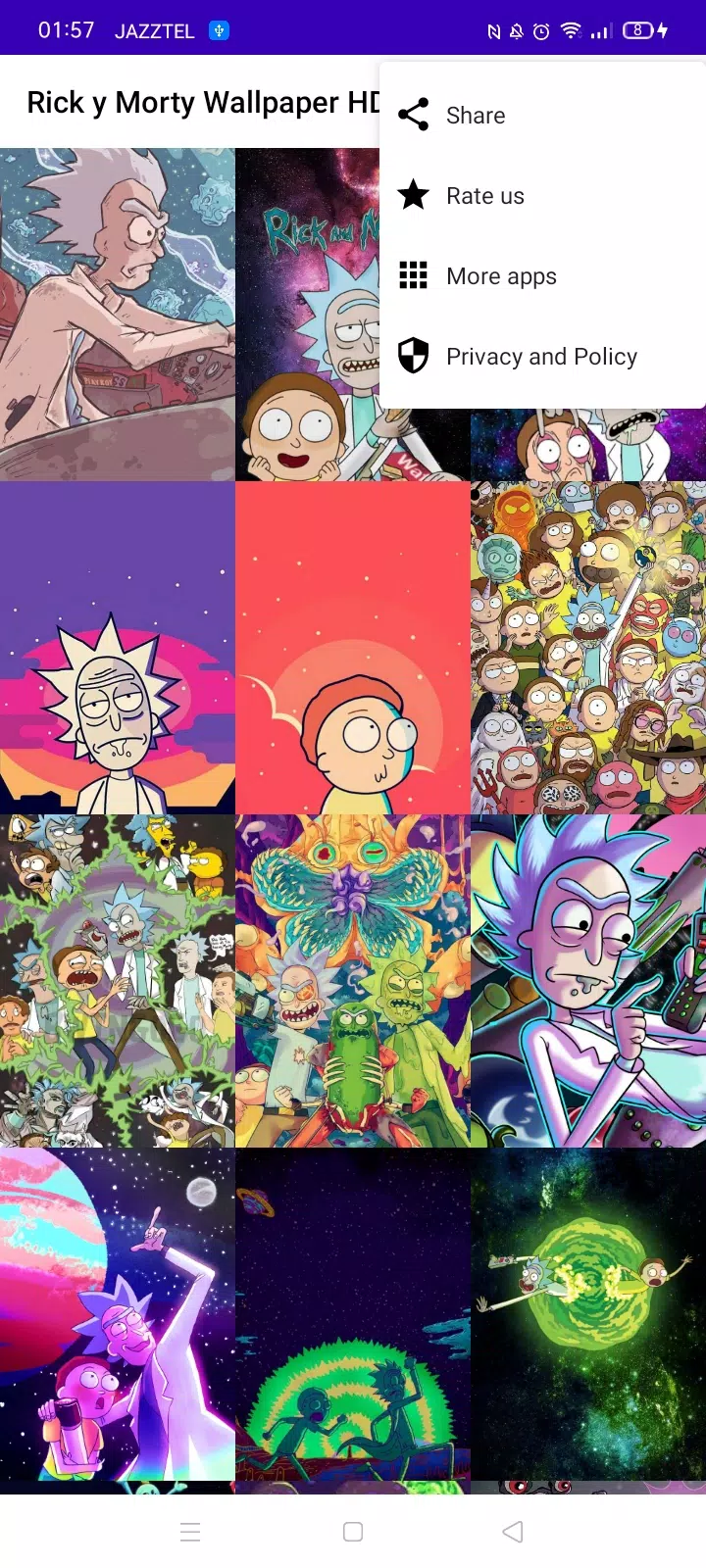 Rick And Morty Cool Teen Dope Live Wallpaper APK pour Android Télécharger