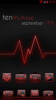 Serenity Launcher Theme Red Affiche