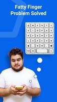 Large keyboard: Big Fonts captura de pantalla 1
