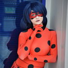 Hero girl Ladybug Game Family icono