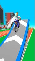 القفز بجنون بدراجة BMX‏ 3D الملصق