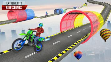 Bike Race 3D Stunt Bike Games ภาพหน้าจอ 3