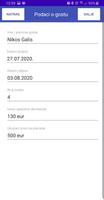 2 Schermata Potvrda rezervacije smještaja