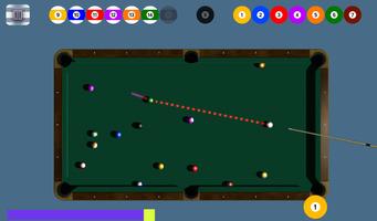 billard snooker gratuits capture d'écran 1