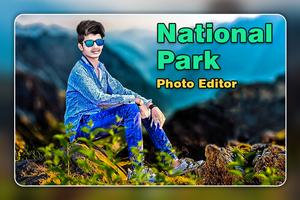National Park Photo Editor Affiche