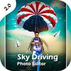 Sky Diving Photo Editor icône