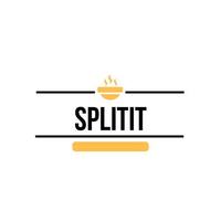 Split-it App Affiche
