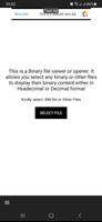 Bin File Opener & Viewer الملصق