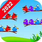 Bird Sort - Color Puzzle Game icône