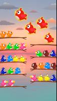 Bird Sort - Color Puzzle Game captura de pantalla 1