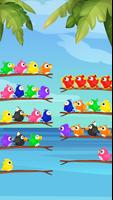 Bird Sort - Color Puzzle Game captura de pantalla 2