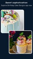 Birthday Cake Designs captura de pantalla 1