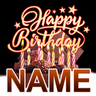 Happy Birthday GIFs with Name icon