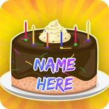 ”Name On Cake