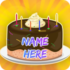 Name On Cake أيقونة