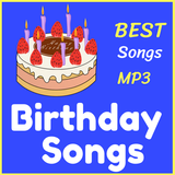 Happy birthday songs mp3 icône