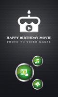 Birthday Video Maker with Song الملصق