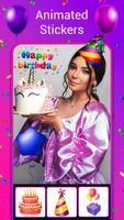 Birthday video maker with song capture d'écran 3