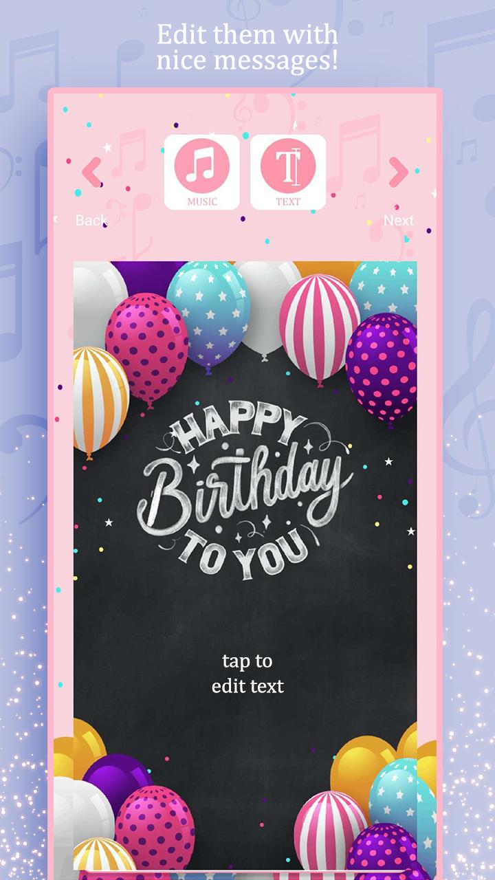 Carte Anniversaire Musicale Pour Android Telechargez L Apk