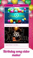 Birthday Photo Video With Music– Status Maker الملصق
