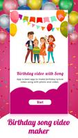 Birthday Photo Video With Music– Status Maker تصوير الشاشة 3