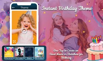 Birthday wishes frame birthday status story maker स्क्रीनशॉट 3