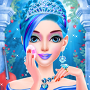 Blue Princess - Jeux de salon de maquillage pour APK