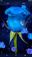 Blue Rose Live Wallpaper ภาพหน้าจอ 3