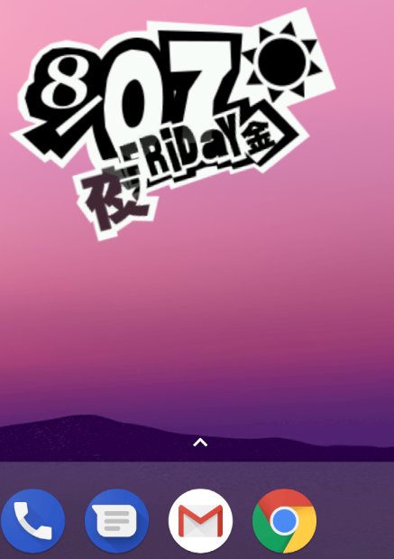 Android 用の ペルソナ5 アプリウィジェット Apk をダウンロード